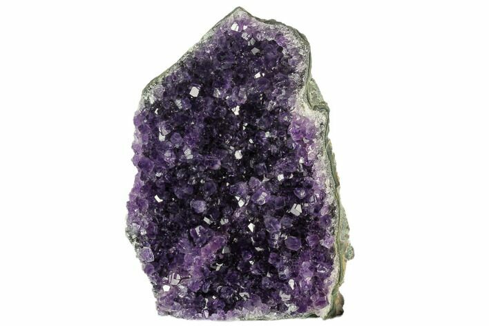 Dark Purple, Amethyst Crystal Cluster - Uruguay #123807